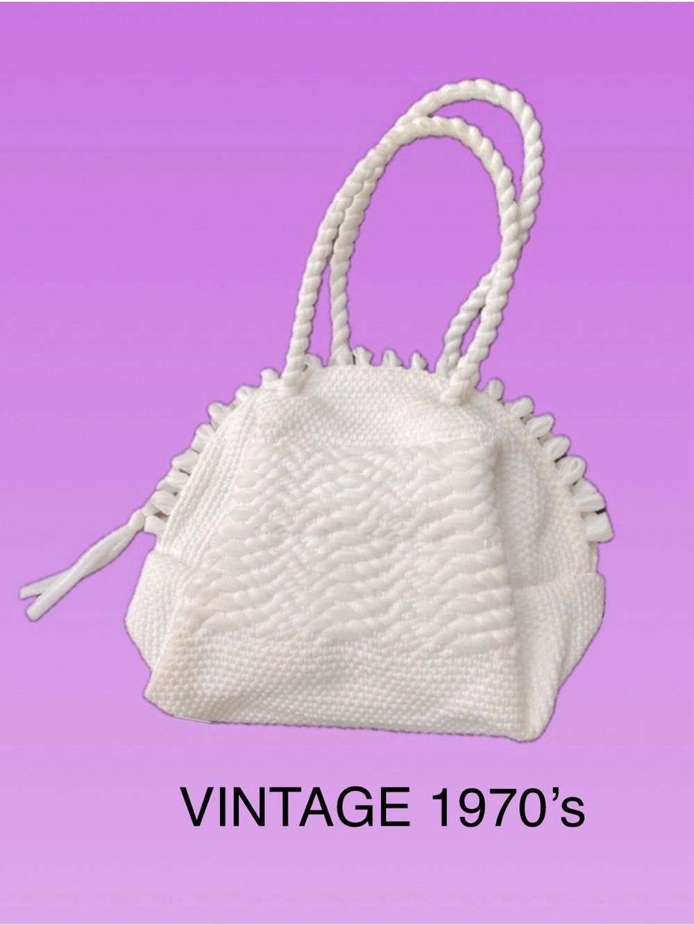 Vintage 1970’s small handmade bag